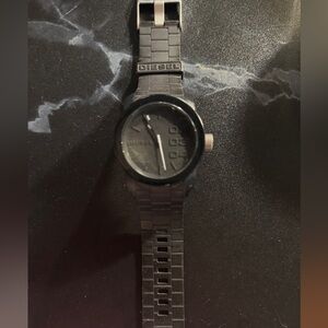 Diesel Black Stainless Steel Watch